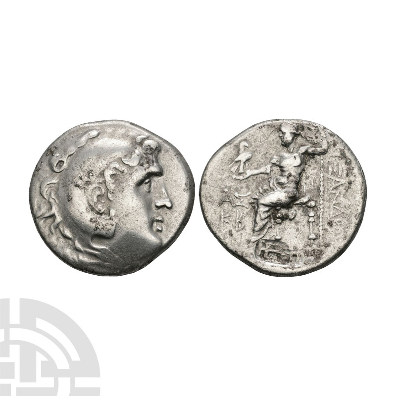 Ancient Greek Coins - Macedonia - Alexander III (the Great) - Zeus AR Tetradrach...