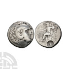 Ancient Greek Coins - Macedonia - Alexander III (Tthe Great) - Countermarked AR Tetradrachm