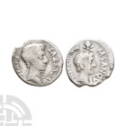 Ancient Roman Imperial Coins - Augustus - Genius AR Denarius