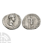 Ancient Roman Imperial Coins - Trajan - Virtus AR Denarius