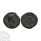 Ancient Roman Imperial Coins - Aelius - Spes AE As