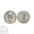Ancient Roman Imperial Coins - Antoninus Pius - Genius AR Denarius