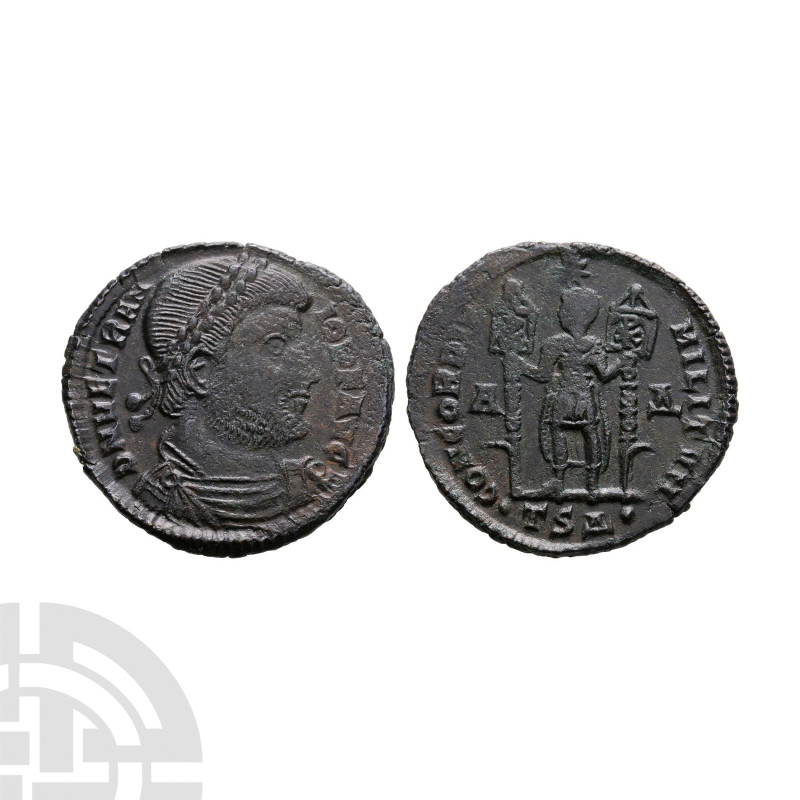 Ancient Roman Imperial Coins - Vetranio - Emperor Standing Bronze
March-Decembe...
