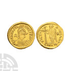Byzantine Coins - Anastasius I - Victory Gold Solidus
