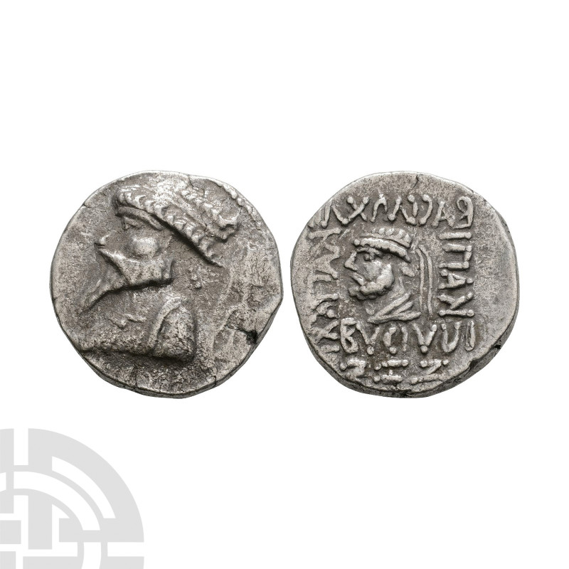 World Coins - Kings of Elymais - Kamnaskires V - Portrait AR Tetradrachm
52-51 ...