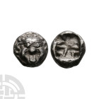 Ancient Greek Coins - Mysia - Parion - Gorgoneion AR Hemidrachm