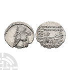 Ancient Greek Coins - Parthia - Volgases III - AR Drachm