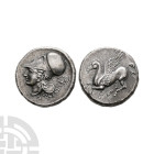 Ancient Greek Coins - Corithia - Electrotype Stater