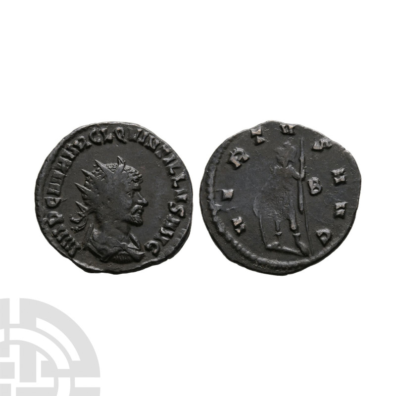 Ancient Roman Imperial Coins - Quintillus - Mars AE Antoninianus
August-Novembe...