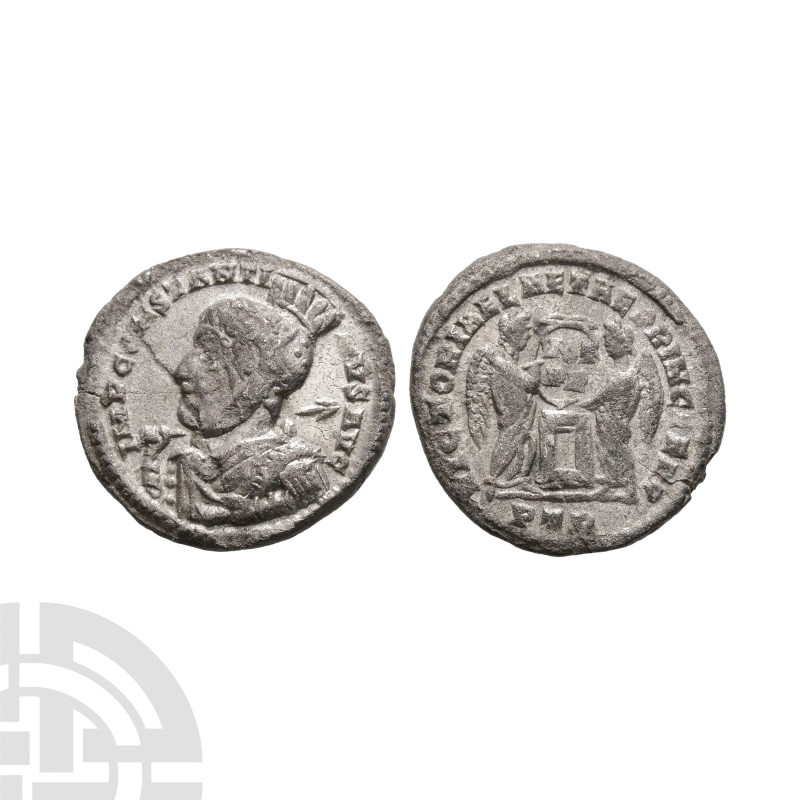 Ancient Roman Imperial Coins - Constantine I (the Great) - Two Victories Billon ...