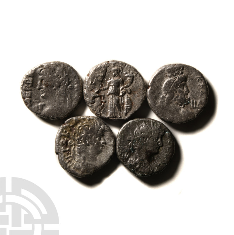 Ancient Roman Provincial Coins - Provincial Tetradrachm Group [5]
2nd-3rd centu...