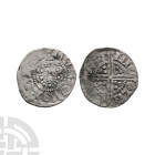 English Medieval Coins - Henry III - Canterbury / Nicole - Long Cross Penny