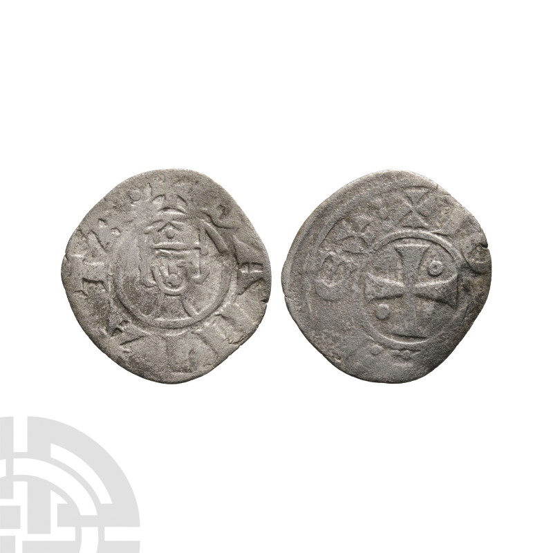 World Coins - Crusader Issues - Jerusalem - John of Brienne - Billon Denier
121...