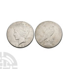 World Coins - USA - 1922 S - Peace AR Dollar