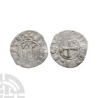 World Coins - Crusader Issues - Cyprus - Henry I - Billon Denier