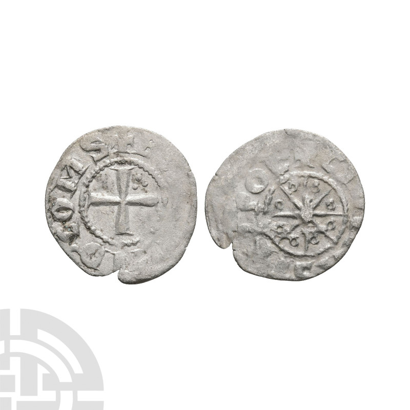 World Coins - Crusader Issues - Bohemond V - County of Tripoli - Billon Denier
...