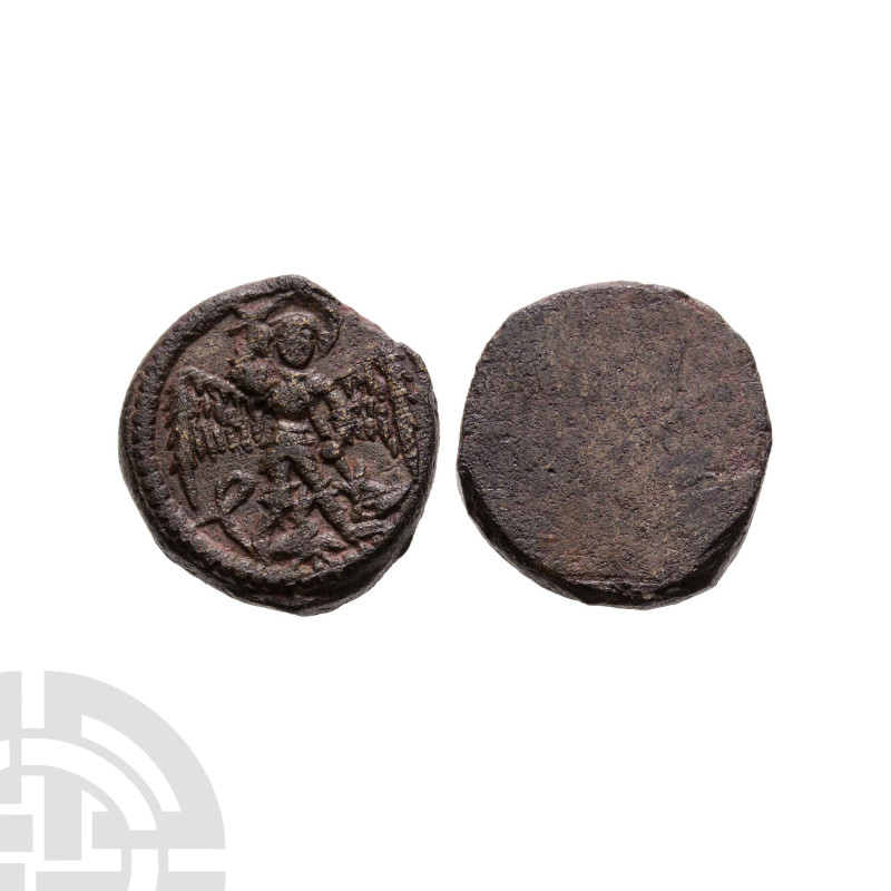 Coin Weights - Edward IV - Angel - Uniface Coin Weight
15th century A.D. Round ...