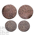 English Tokens - 17th Century - Eve / Brookland - Token Halfpenny and Farthing [2]