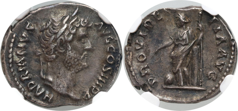 Roman Empire, Hadrian 117-138, Denar, Rome Weight 3,13 g, 19 mm. Waga 3,13 g, 19...