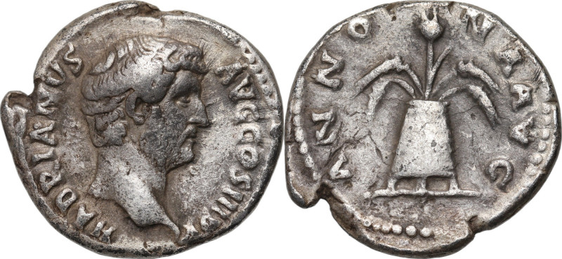 Roman Empire, Hadrian 117-138, Denarius, Rome Weight 3,02 g, 17 mm.
Waga 3,02 g...