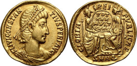 Roman Empire, Constantinus II 337-361, Solidus, Aquileia