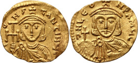 Byzantine Empire, Leo I and Constantine V 717-741, Tremissis, Constantinople