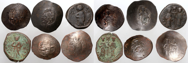 Byzantium, set of 6 coins Diameters 26 mm - 31 mm.&nbsp;Weight (total) 31,87 g. ...