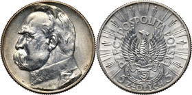 II RP, 5 złotych 1934, Warszawa, Józef Piłsudski, Orzeł Strzelecki