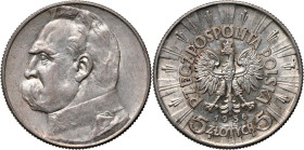 II RP, 5 złotych 1936, Warszawa, Józef Piłsudski
