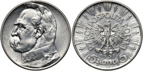 II RP, 5 złotych 1936, Warszawa, Józef Piłsudski