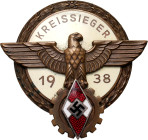 Germany, Third Reich, badge from 1938, Kreissieger