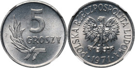 PRL, 5 groszy 1971