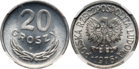 PRL, 20 groszy 1976