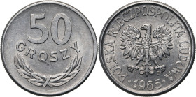 PRL, 50 groszy 1965