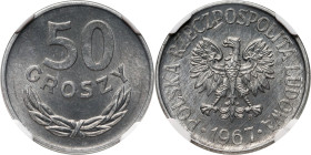 PRL, 50 groszy 1967
