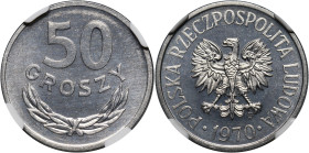 PRL, 50 groszy 1970, PROOFLIKE MAX