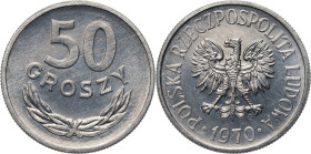 PRL, 50 groszy 1970, PROOFLIKE