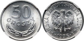 PRL, 50 groszy 1975