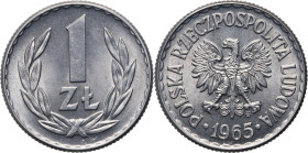 PRL, 1 złoty 1965