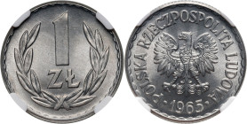 PRL, 1 złoty 1965