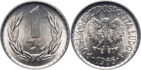 PRL, 1 złoty 1966 2-ga MAX nota