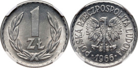 PRL, 1 złoty 1966