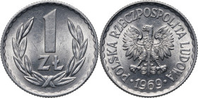 PRL, 1 złoty 1969