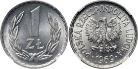 PRL, 1 złoty 1969
