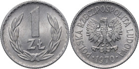 PRL, 1 złoty 1970