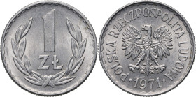 PRL, 1 złoty 1971