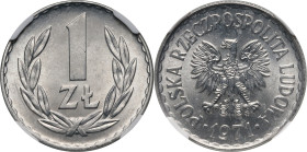 PRL, 1 złoty 1971