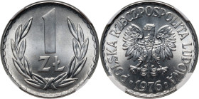 PRL, 1 złoty 1976