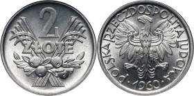 PRL, 2 złote 1960, Jagody