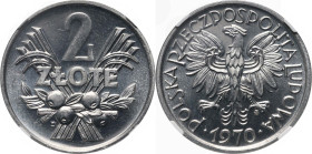PRL, 2 złote 1970